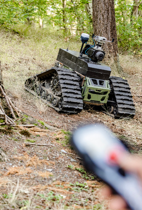 Biodiversity-Residency-Forst-Roboter